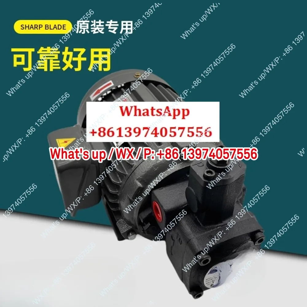 SHENYU 유압 오일 펌프 모터 유닛 0.75/1.5/2.2 KW VP20/VP15/VP30/VP40 포함