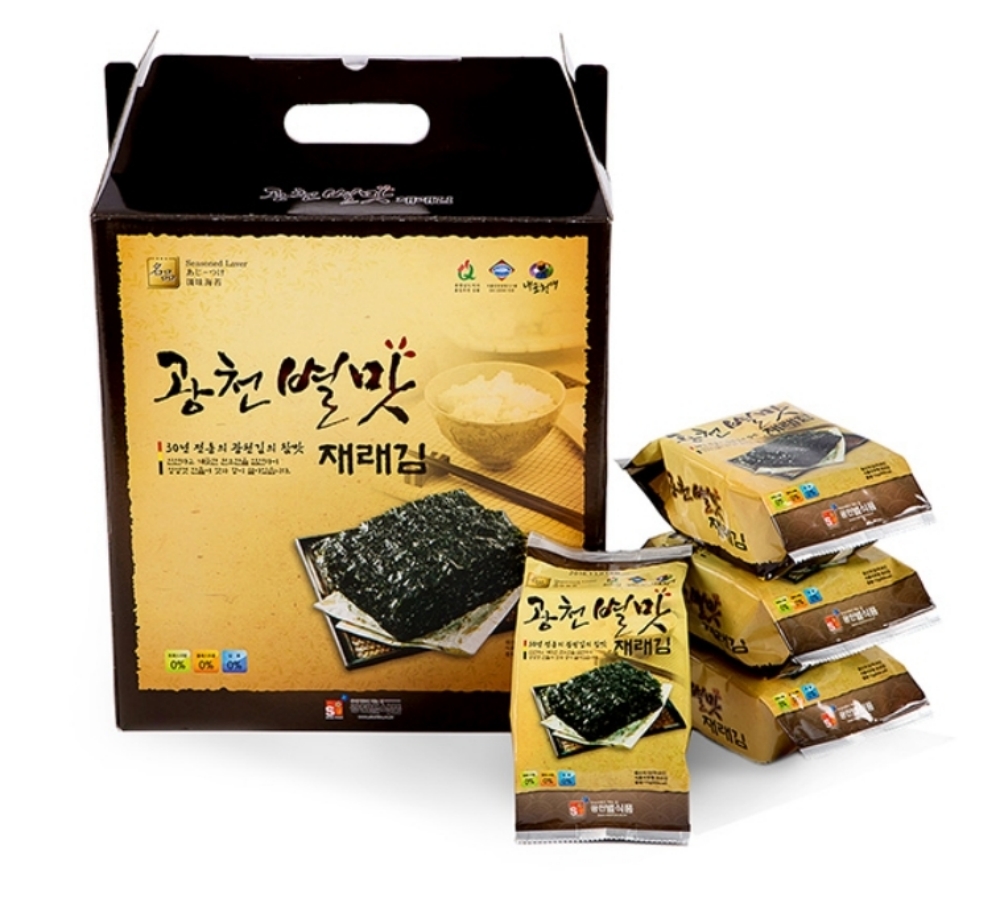 광천 별맛김 식탁김 재래조미김 15g 15봉 - 상품 이미지