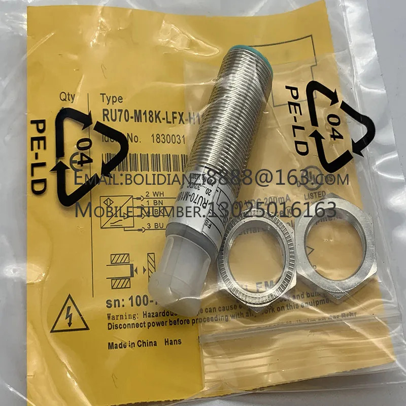 RU70U-M18M-UP3X2-H1151 오리지널 초음파 센서