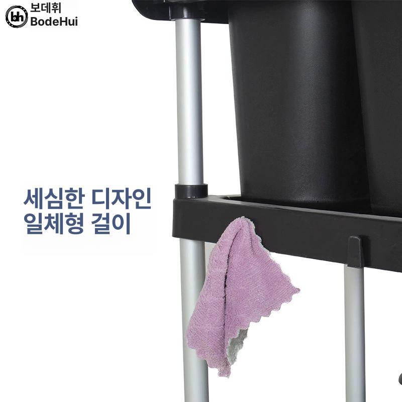 퇴식 트롤리 호텔 카트 식기 뷔페 병원 레스토랑 단일 음식 업소용 웨건 대형 서빙 - 상세 이미지 4