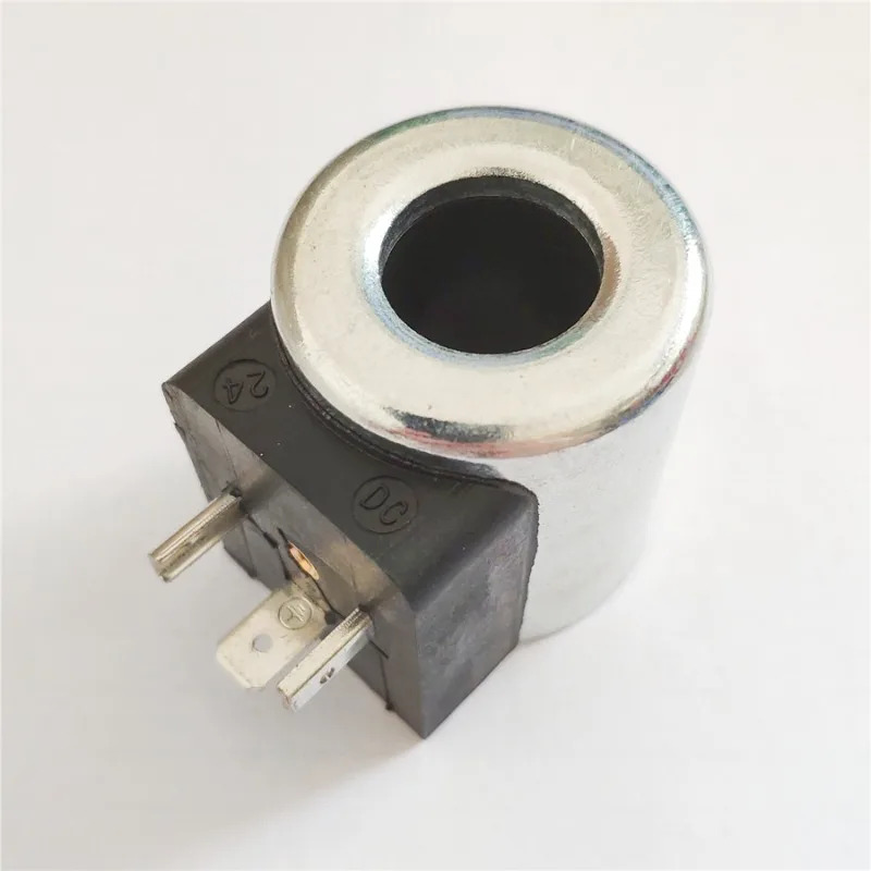 굴삭기 롱공 솔레노이드 밸브 코일 헤데케 유압 pu-mp 내경 18mm 높이 40