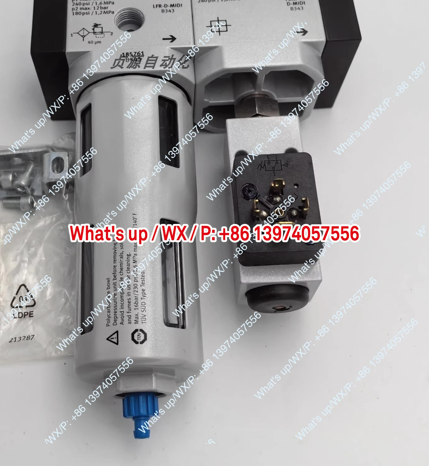 필터 감압 밸브 MS4-LFR-1/4-D6-E/CUM-WR 526489