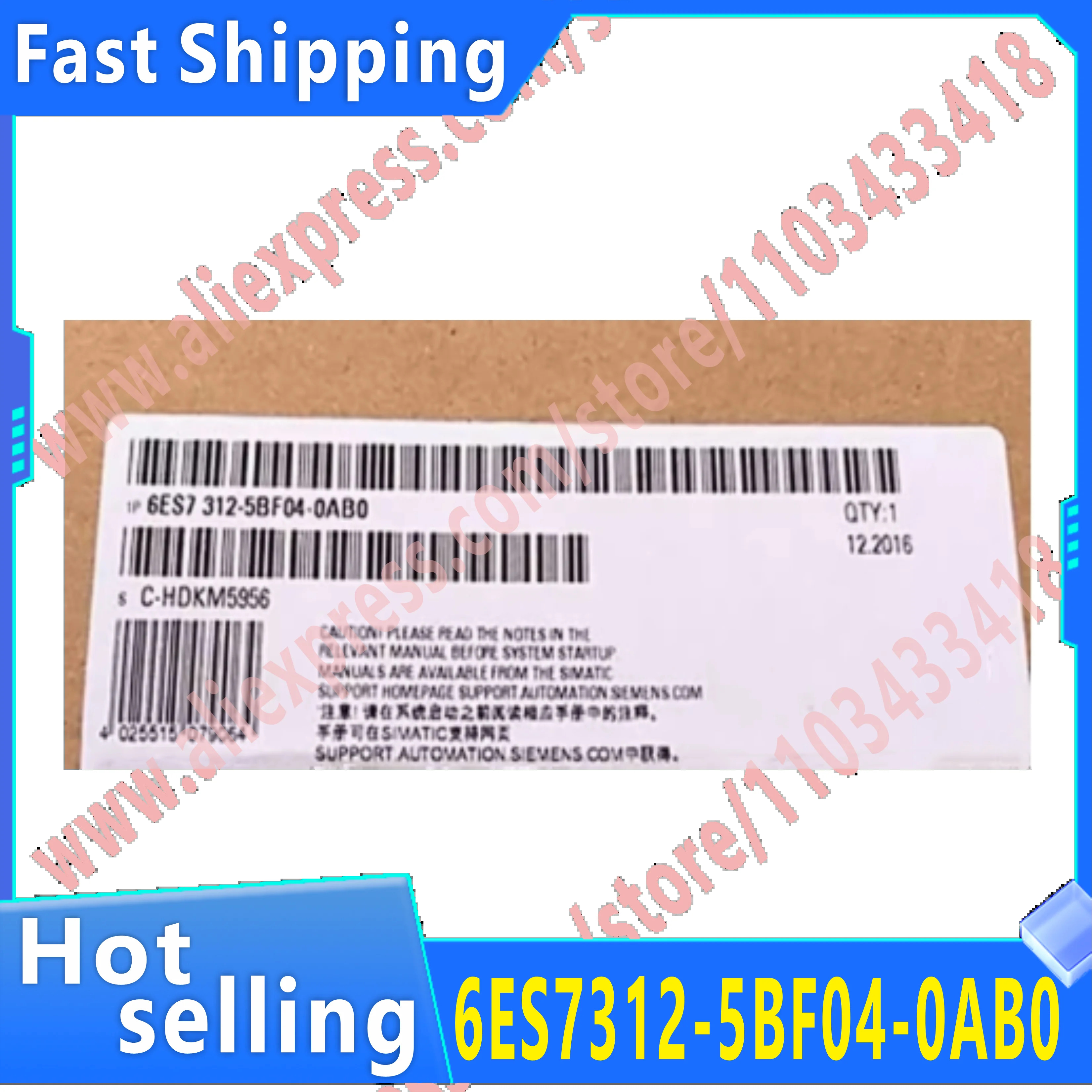 원본 6ES7312-5BF04-0AB0 6ES7412-2EK06-0AB0 6ES7331-7NF00-0AB0 6ES7353-1AH01-0AE0 PLC 모듈