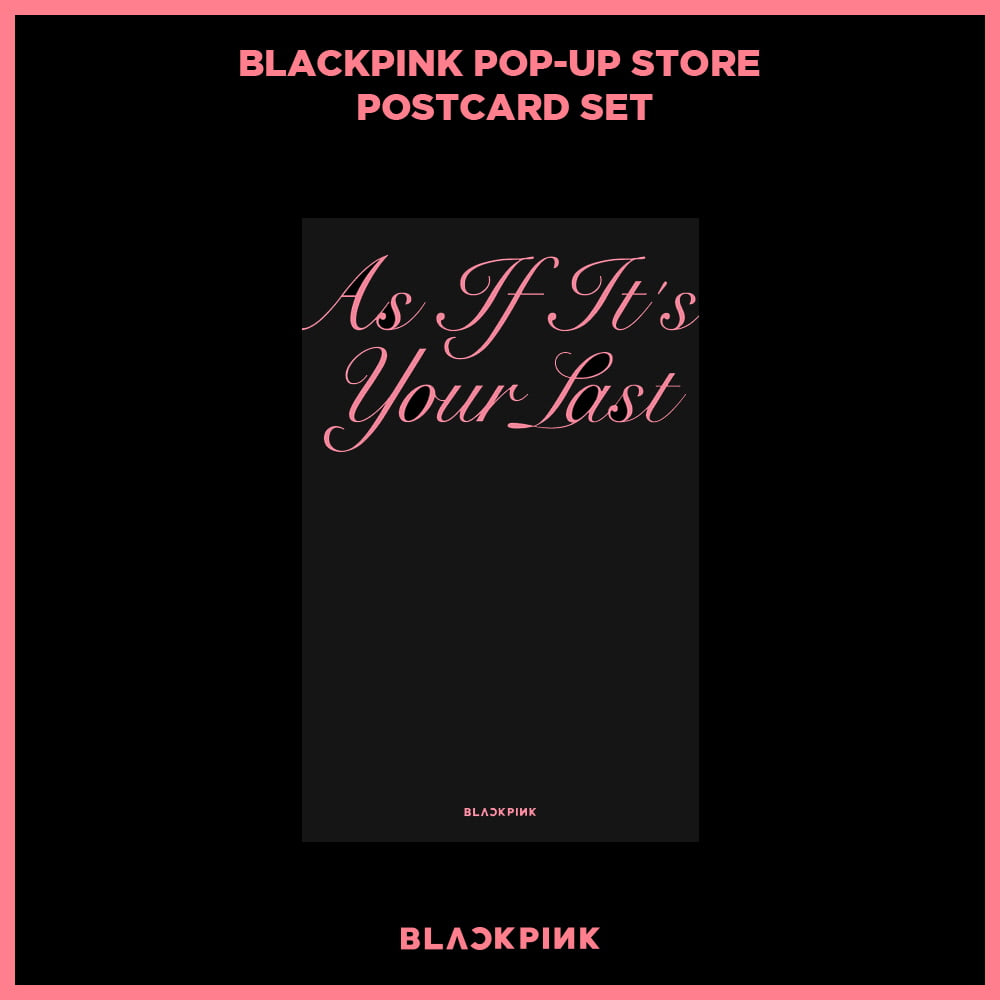 BLACKPINKポストカード　非売品 BLACKPINK Pop-Up Store ポストカードセット | K-popグッズ – Kool Seoul