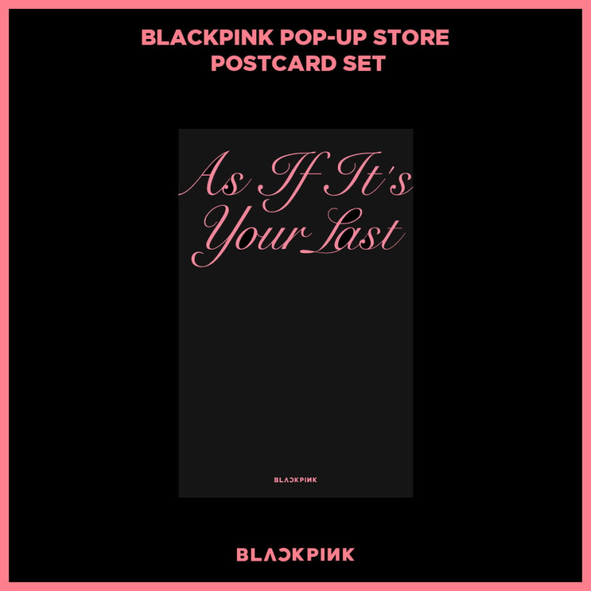 BLACKPINK Pop-Up Store Postcard Set