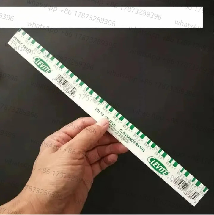 플라스틱 와이어 클리어런스 게이지 베어링 오일 0.025mm-0.175mm