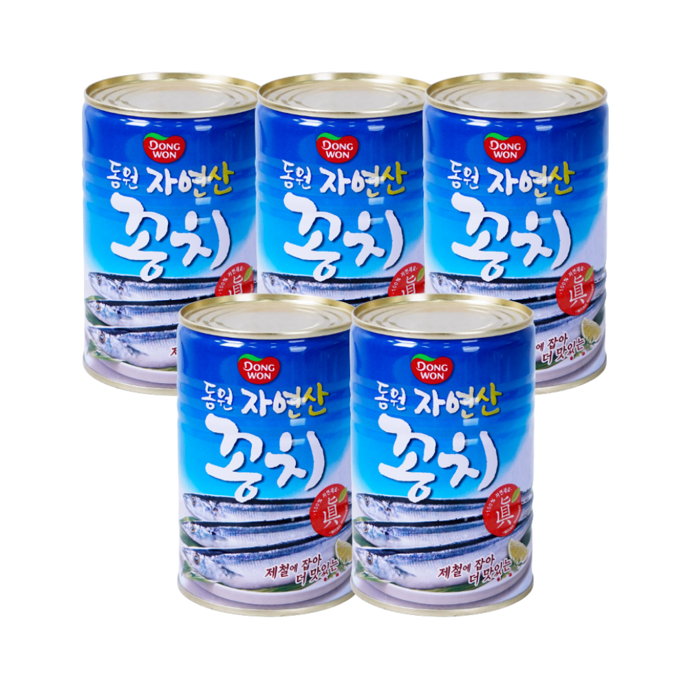 동원 꽁치 300g x5캔 통조림 - 상품 이미지