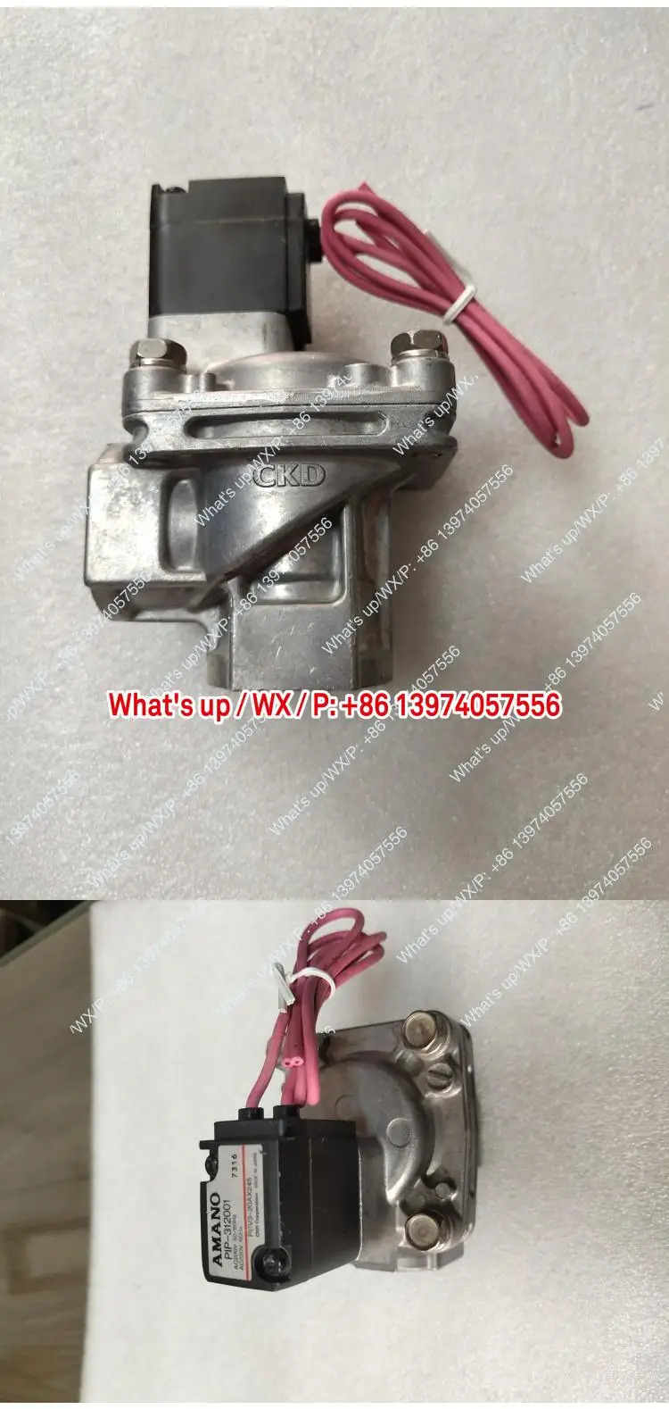 PDV3-20AX245 PDV3-20A-2C-220V PIP-312001 CKD 솔레노이드 밸브