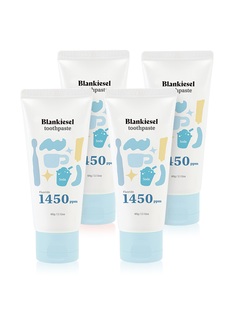 블랑키즐 키즈치약 초등학생 어린이 유아 1450ppm 고불소 샤인머스캣향 2단계 2+2 60g - 상세 이미지 3