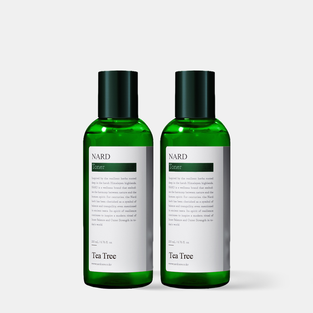 [2개] 나드 티트리 블레미쉬 진정 토너 200ml - 상품 이미지