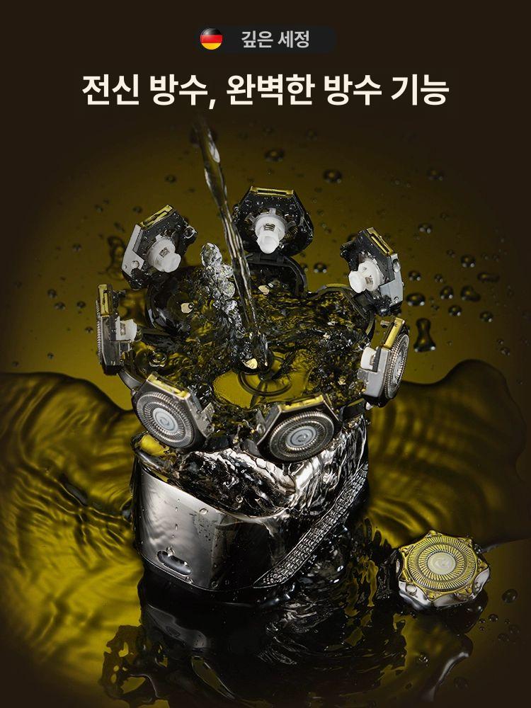 스킨헤드 전문 바리깡 이발기 휴대용 세트 삭발 셀프 관리 두피 - 상세 이미지 4