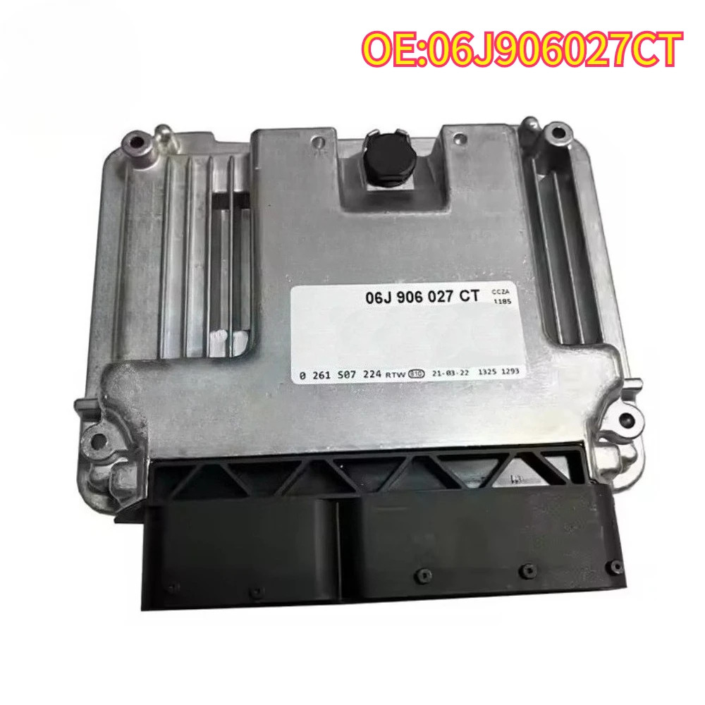 06J906027CT ECU 오리지널 자동차 컴퓨터 보드 전제어 장치 V.W Passat 0261S07224 MED17.5.2 호환