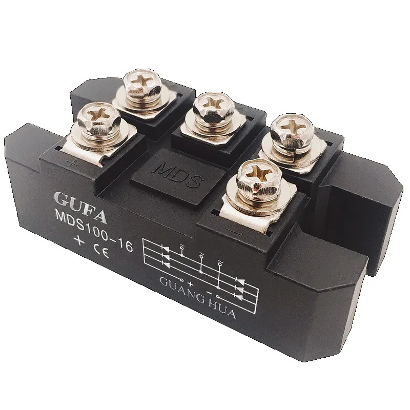 3상 브리지 정류기 모듈/MDS100A/1600V/브리지 스택 그룹/MDS100-16/MDS75-04