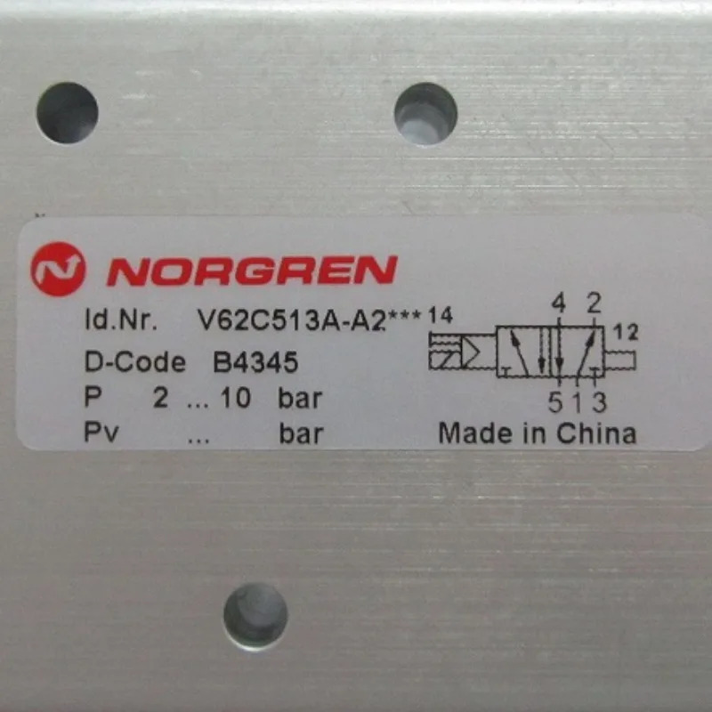 Norgren 솔레노이드 밸브 V62C513A-A2000본체