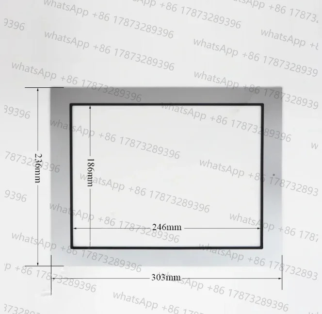 AGP3600-T1-AF터치 스크린 패널 유리 AGP3600-T1-AF-CA1M AGP3600-T1-AF-M 터치패드 전면 오버레이
