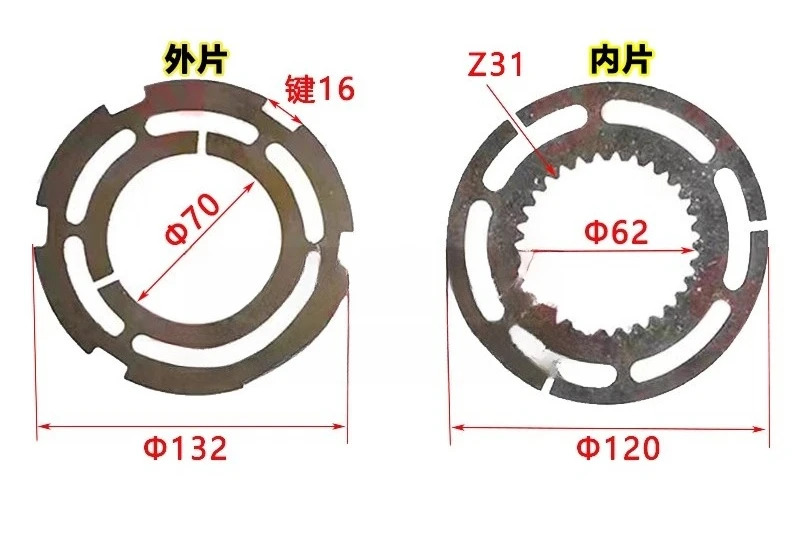 CNC CAK6150 5085 천진 전자기 클러치 코일 플레이트 DLM9-10A