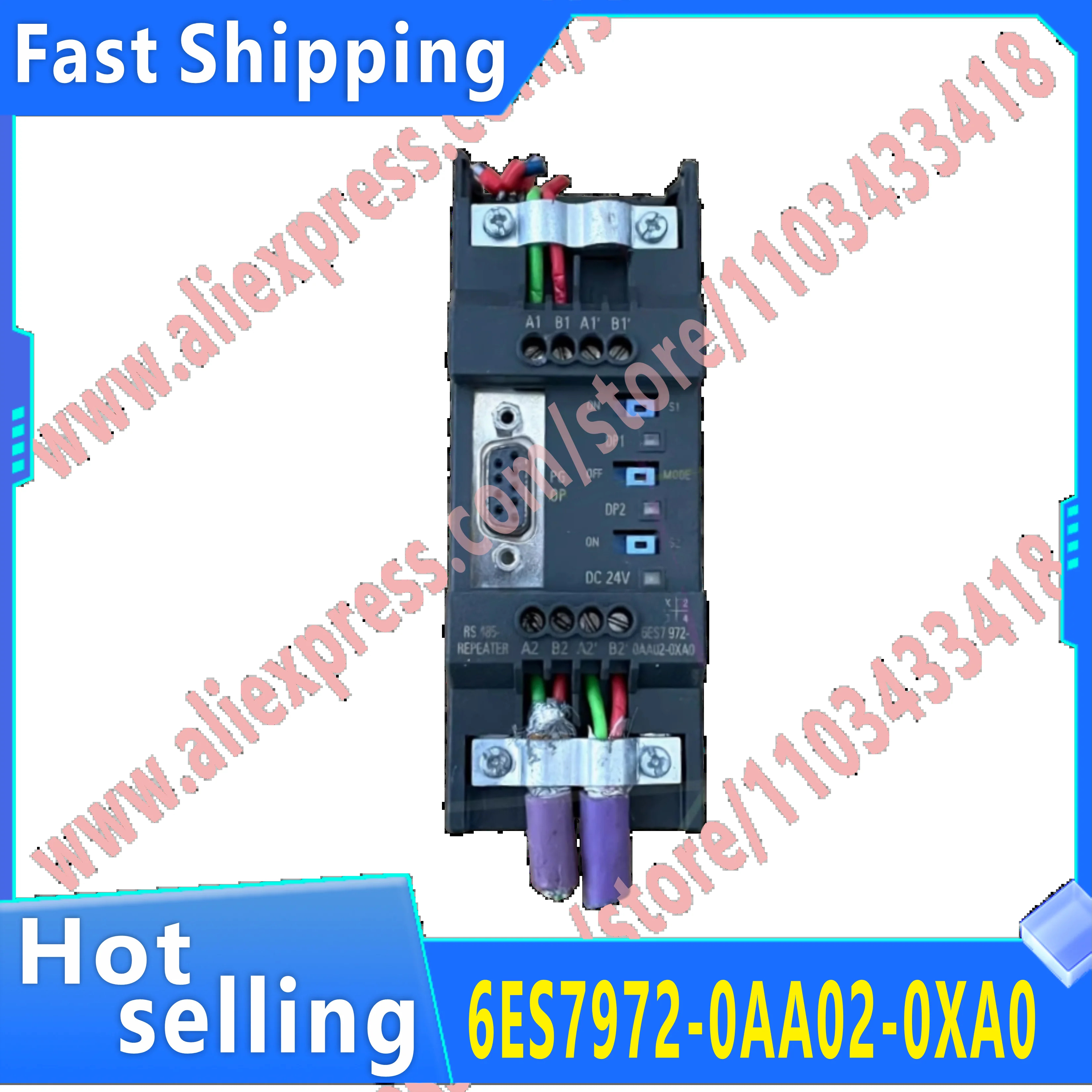 오리지널 6ES7972-0AA02-0XA0 PLC 모듈