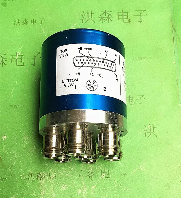 RADIALL RF 마이크로파 동축 스위치 R573122605 0-12.4GHz 12V SP6T N