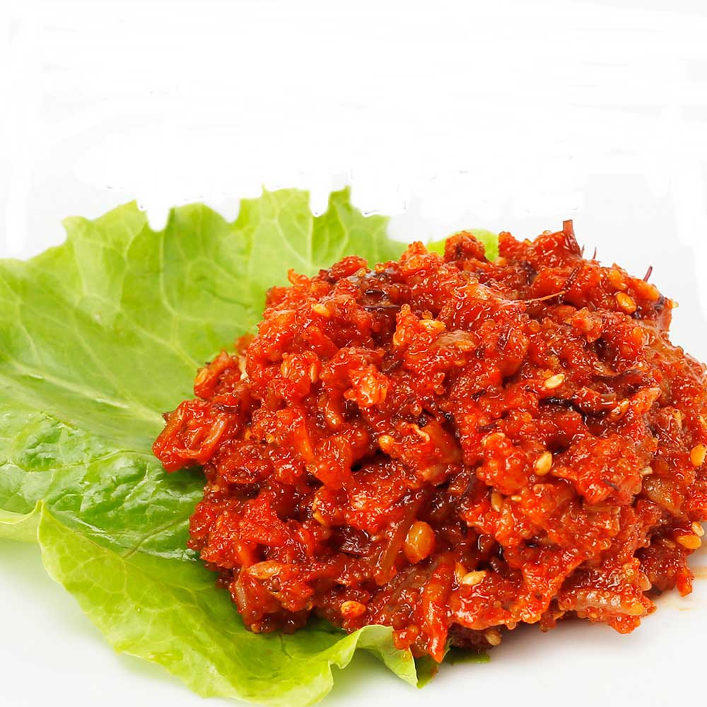 동해랑 낙지 청어알 가리비 모듬 해초 비빔젓갈 400g - 상품 이미지