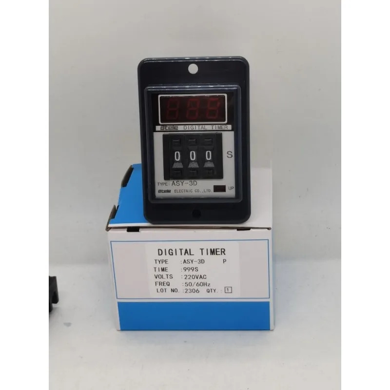 ASY-3-D DIP 디지털 디스플레이 시릴레이 지연 타이머 AC220V ASY-2D