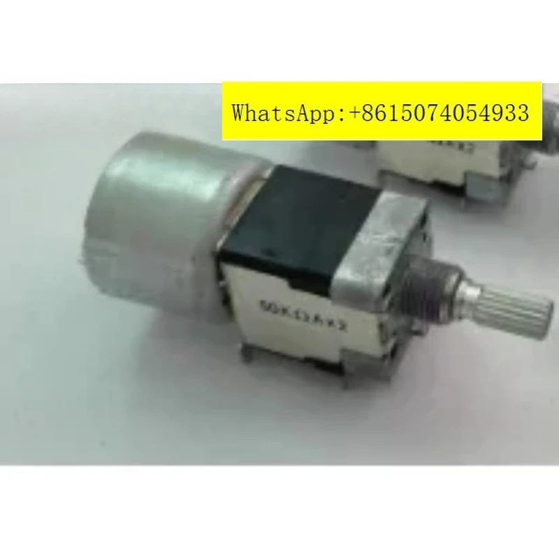 DELTA1615 듀얼 모터 전위차계 20KAX2 50KAX2 100KBX2-1 탭 없는 핸들