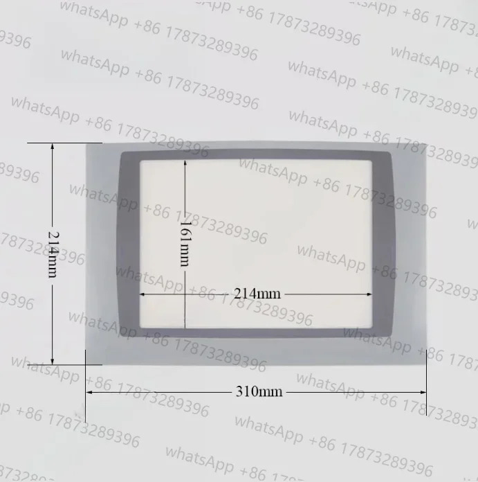 PanelView Plus 1000 2711P-RDT10C 터치 스크린 패널 디지타이저 유리2711P-RDT10C 터치패드  전면 오버레이용