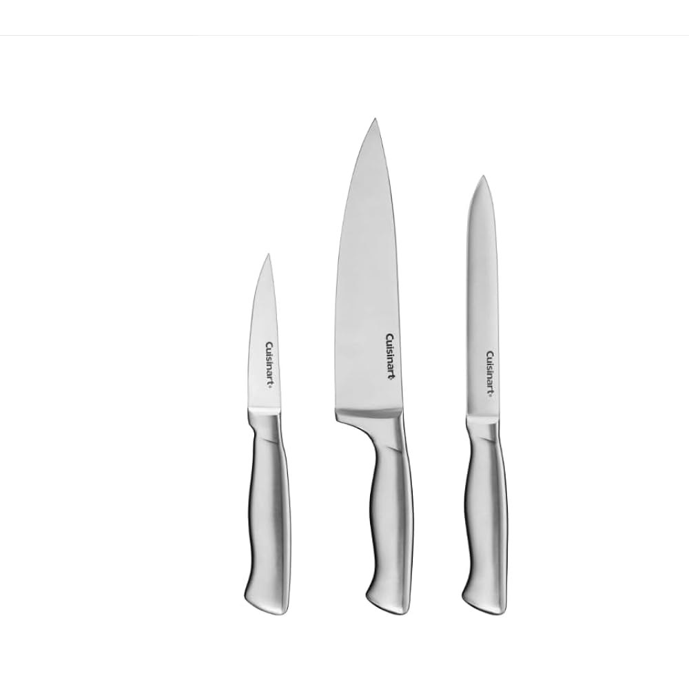 Cuisinart 3피스 스테인리스 스틸 셰프 나이프 세트 - 상품 이미지