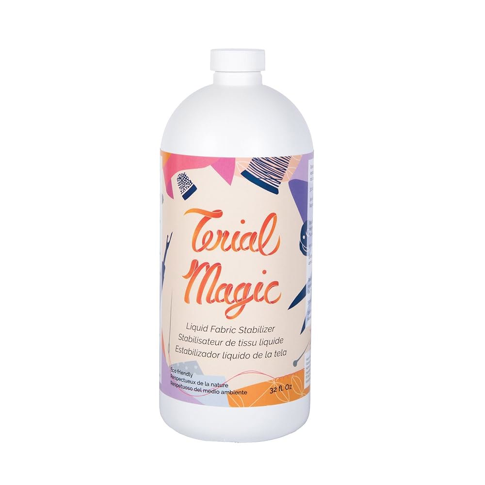 Terial Magic 946.4ml(32온스) 패브릭 스태빌라이저, 미디엄, 화이트 - 상품 이미지