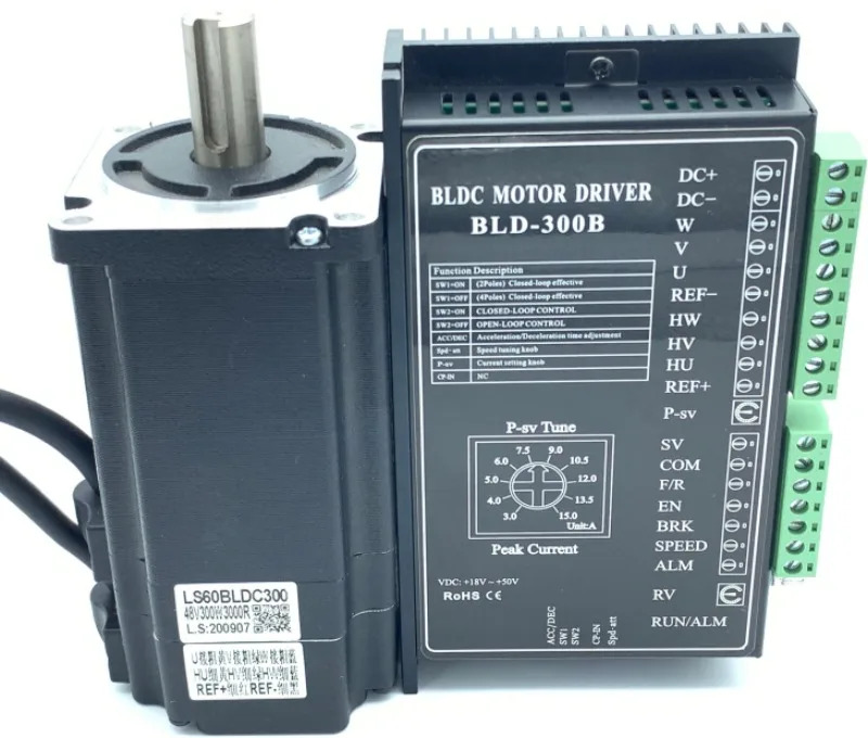 57 60 86 DC 브러시리스 모터 세트 57BLY-1030NBBDC 드라이버 BLD-750