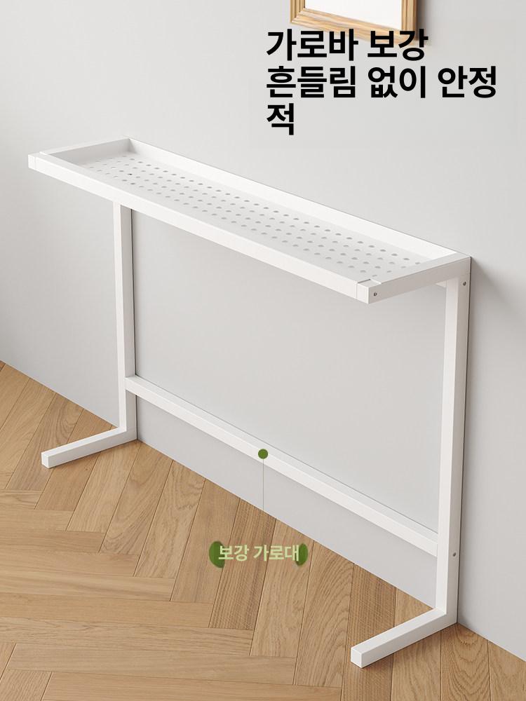 쇼파뒤수납장 긴 폭좁은 정리대 선반 책장 테이블