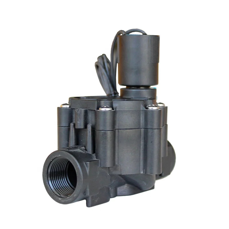 12V 24V 110V 220V 230V DC AC 3/4 1 1.5 2인치 2/2방향 상시 닫힘 플라스틱 PVC 관개수전