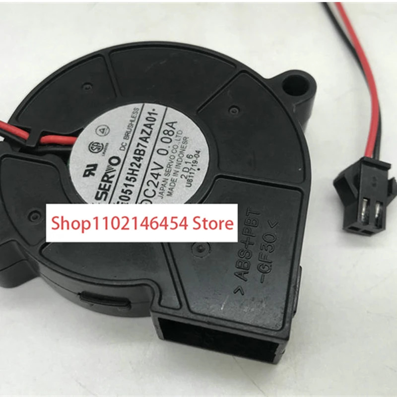 서보 E0515H24B7AZA01DC 24V 0.08A 50x50x15mm 2선식 냉각팬