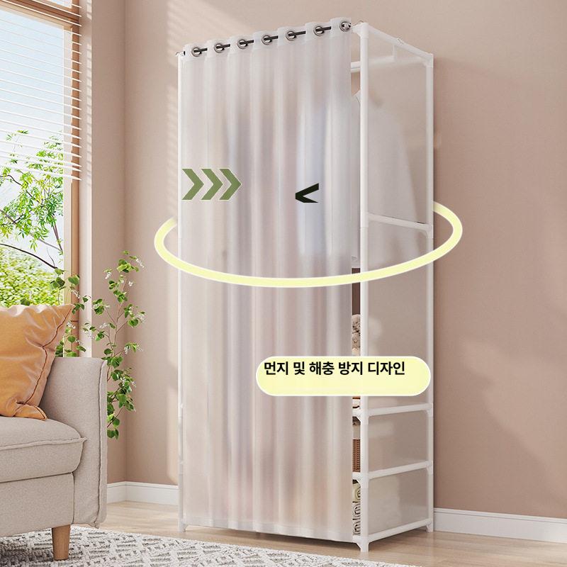 시스템 드레스 룸 행거 다용도 조립식 드레스 룸 이동식 선반 - 상세 이미지 5