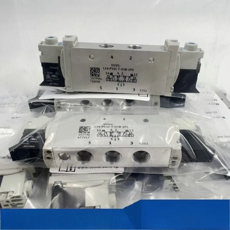 FESTO 솔레노이드 밸브 566501 VUVG-L14-P53C-T-G18-1P3 부품