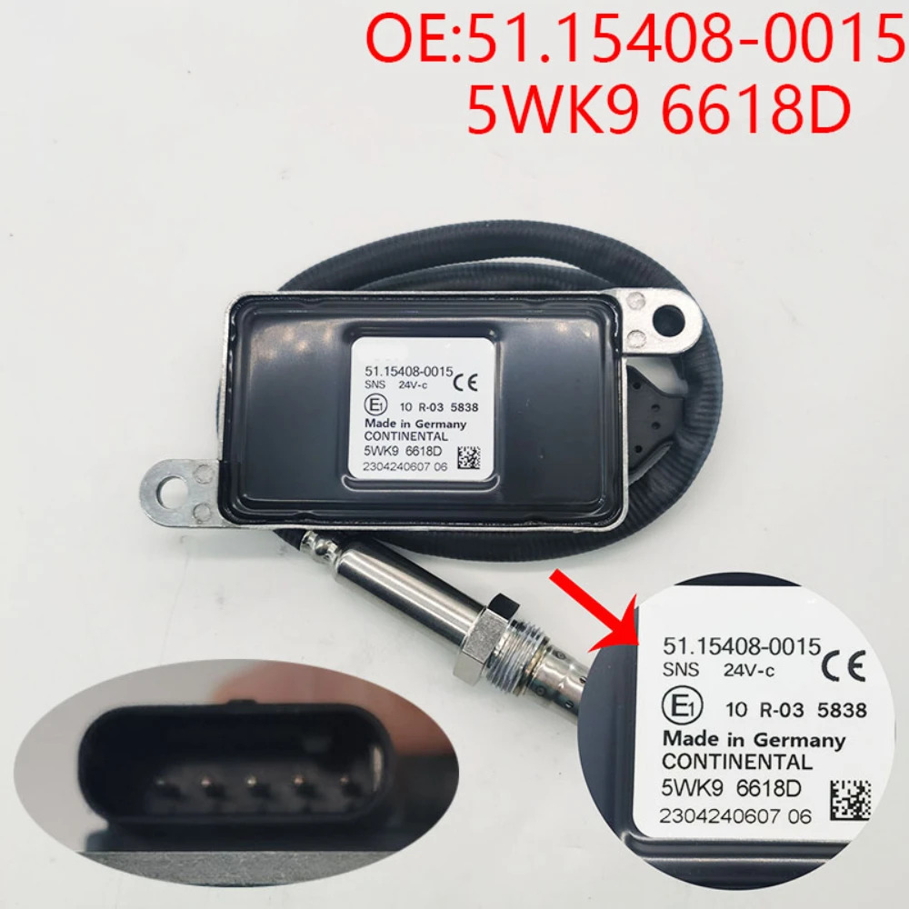 MAN TGA TGL TGM호환 TGS TGX 트럭질소 녹스 산소 센서 5WK96618B 5WK9 6618D 51154080015 51.15408-0015