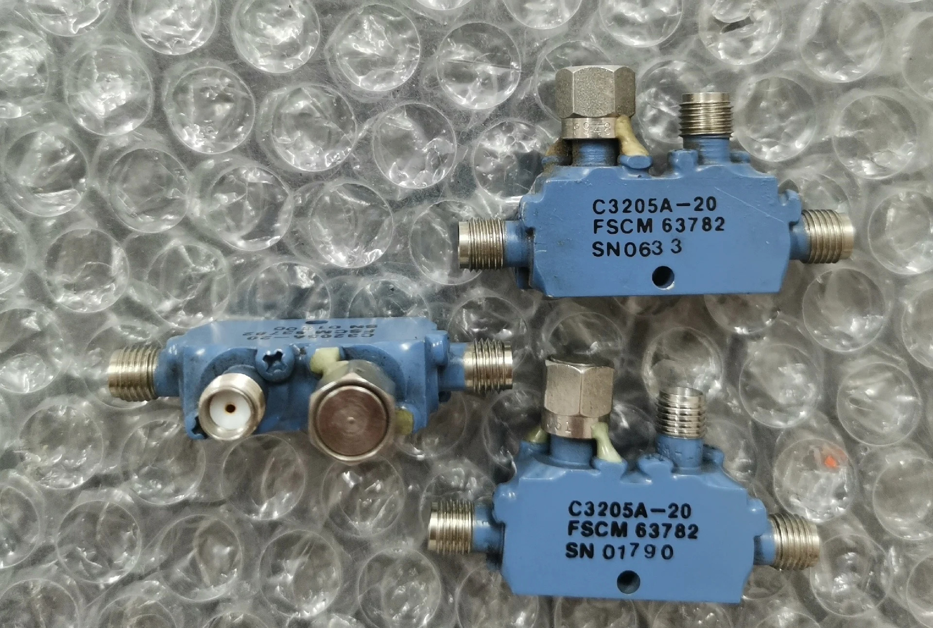 C3205-20 4-8GHz 20dB RF SMA 마이크로파 고주파 동축 방향성 커플러