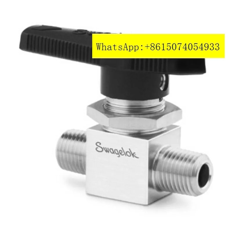 오리지널 Amer-ican Swagelok S-S-43GM호환4 1/4 외부 스레드 NPT 볼 밸브