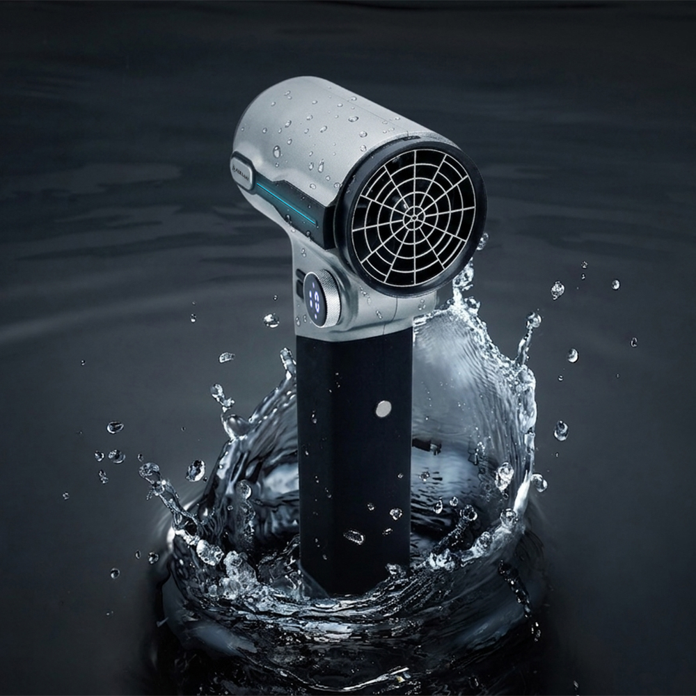 아베나키 폭풍 에어건 750W 64mm 광폭팬 - 상세 이미지 3