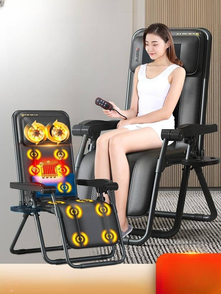 온열 안마의자 휴대용 접이식 리모콘 마사지 폴딩 전신 - 상품 이미지