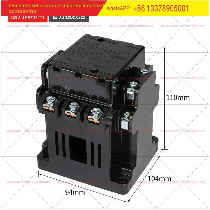 델릭시 CDC10-20A AC 콘택터 CJ10 CJT1 코일 380v 220v 110v 36v