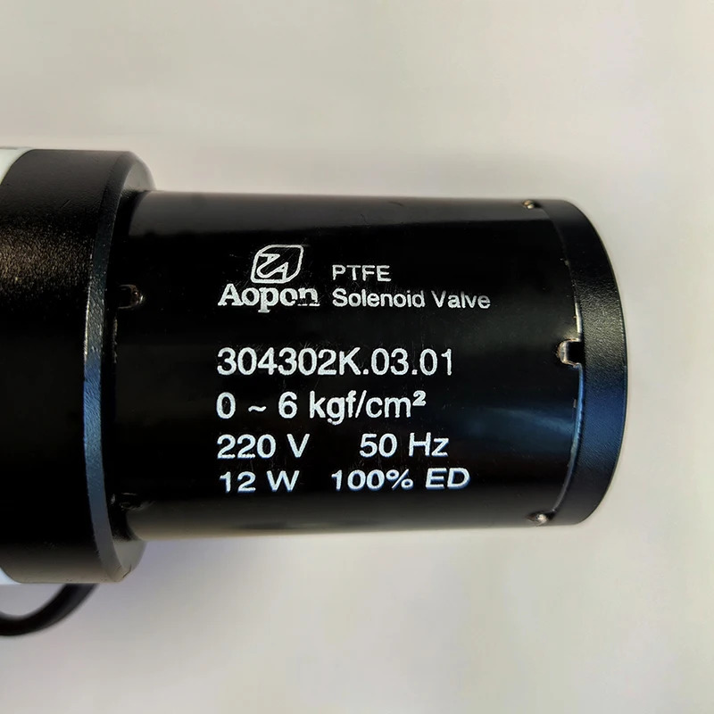 304302K. 03. 02c액세서리 일반적으로 개방형 양방향 솔레노이드 밸브 24V PTFE B072101001 글로브