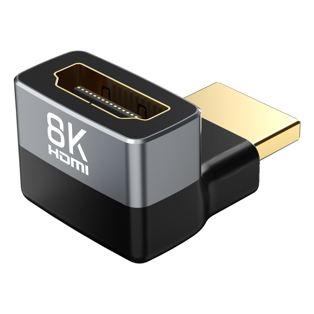 케이블타임 270도 8K HDMI M to F 연장 젠더 커플러 CP42G - 상세 이미지 2