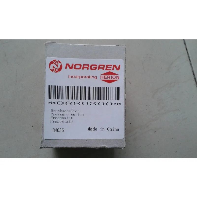 NORGREN 18D 공압 스위치 0880300 원본