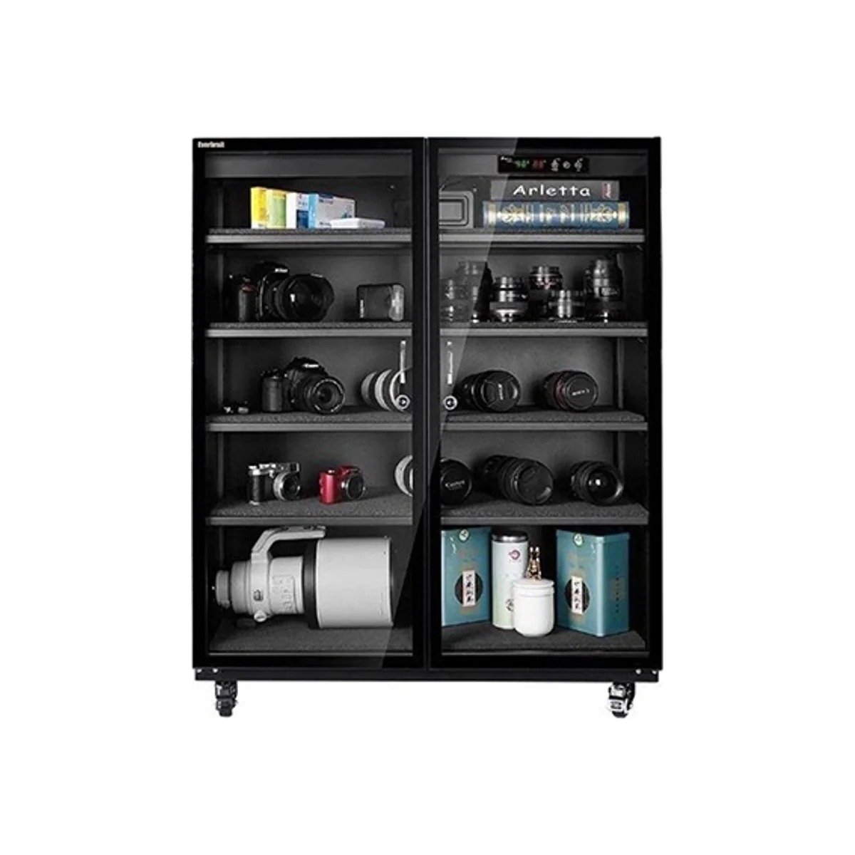 EIRMAI MRD-268T 카메라 제습함 보관함 블랙 250L - 상세 이미지 2