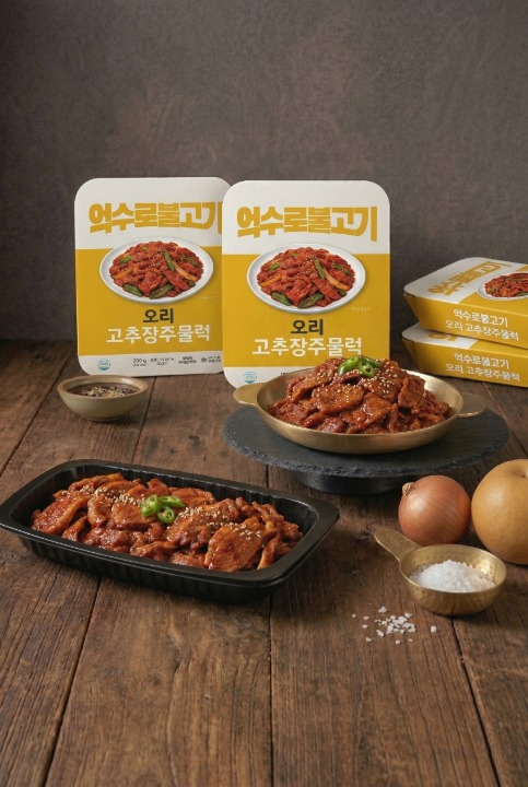 [억수로상회] 무항생제 오리 양념 주물럭(화학조미료 없이 자연재료 양념) 300g, 2개 - 상세 이미지 4