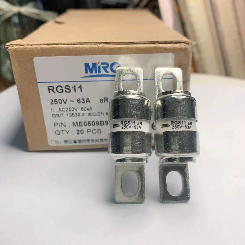 10개 RGS11 CR2L 퓨즈aR 250V 10A 16A 20A 25A 30A 32A 35A 40A 50A 63A 75A 80A 100A 125A 150A 160A 퓨즈