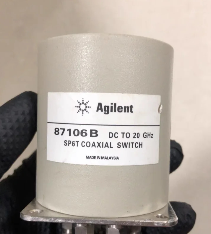 87106B 20 GHZ SP6T 24 v SMA rf 동축 마이크로파 스위치