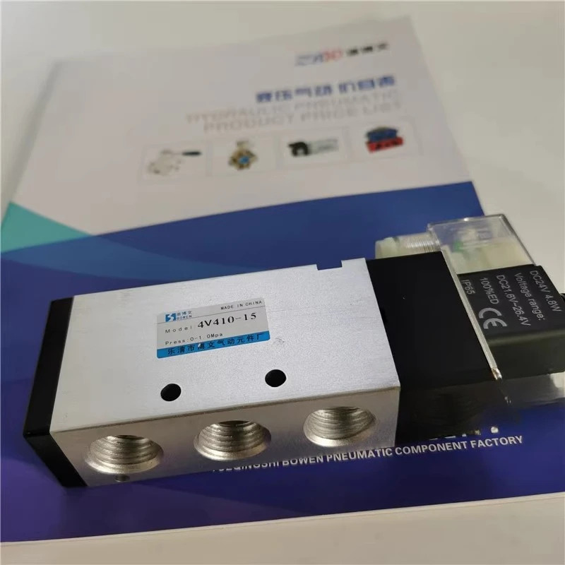 전자기 밸브 4V410-15 AC220V DC24 4v41015A/B PT 단반전