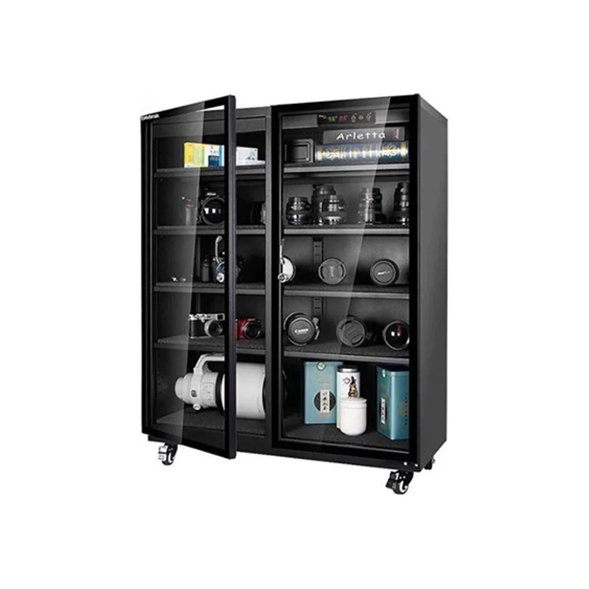 EIRMAI MRD-268T 카메라 제습함 보관함 블랙 250L - 상품 이미지