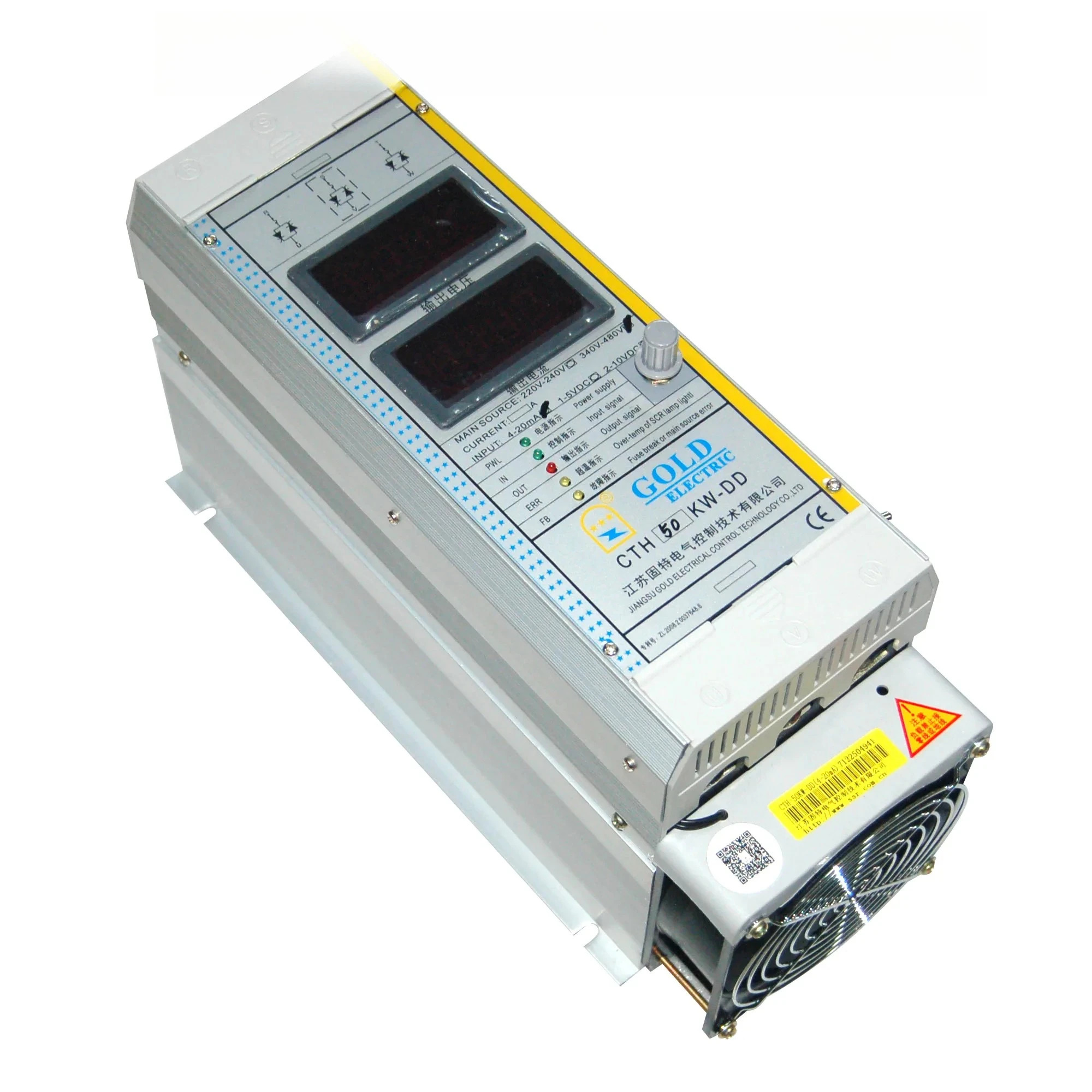 고전력 3상 전력 조정기 CTH50KW 사이리스터 50KW